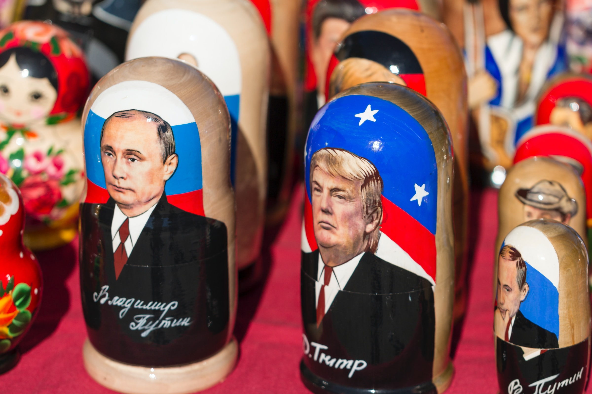 Poupées russes Trump et Poutine