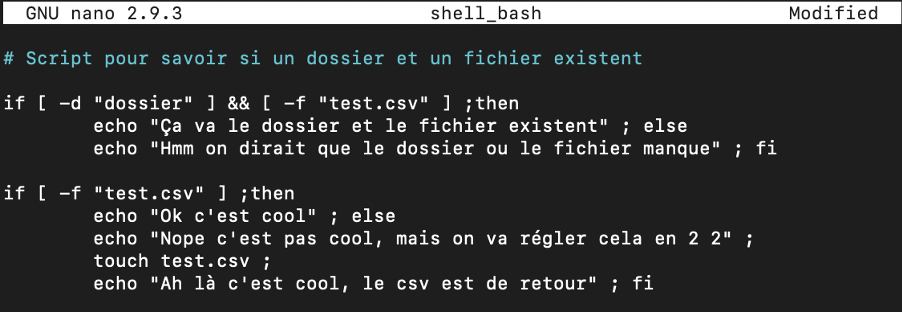 Exemple de script bash